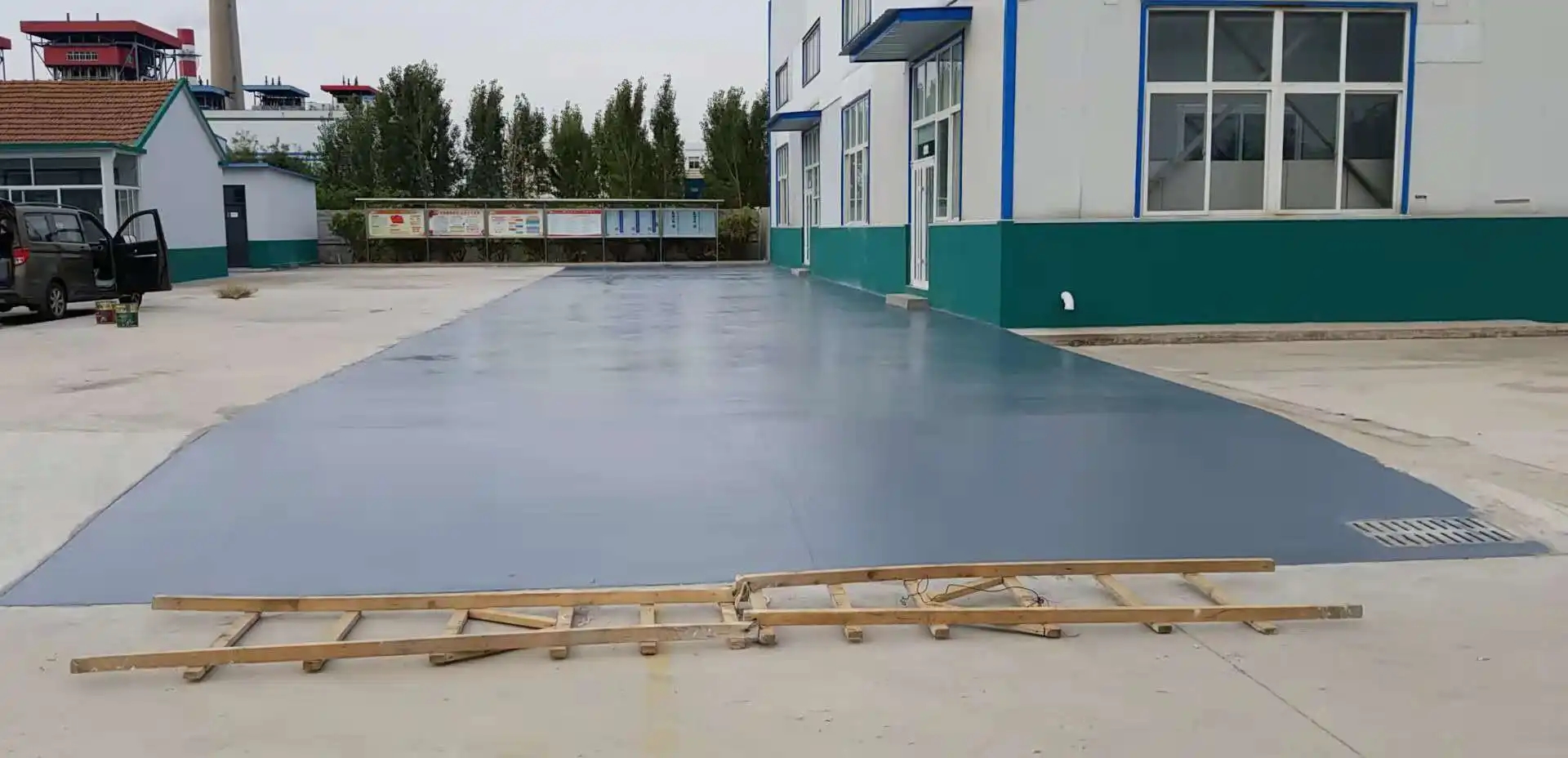 渭南车间厂房地坪漆修补翻新